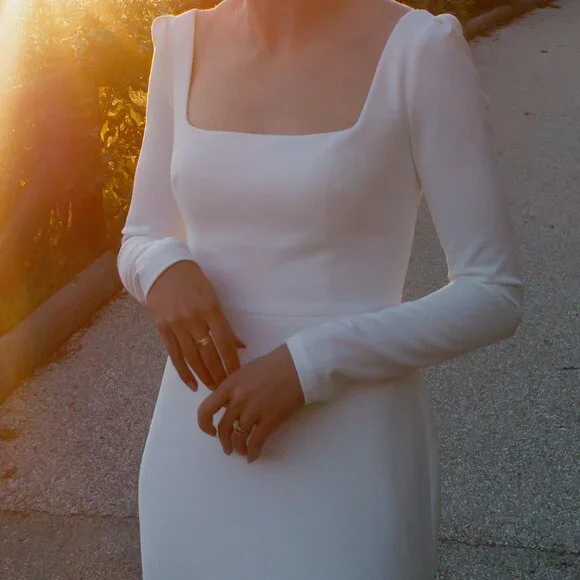 Jenny Yoo Sabel Wedding Dress | Size 2, Altered (See Description) - Picture 15 of 16